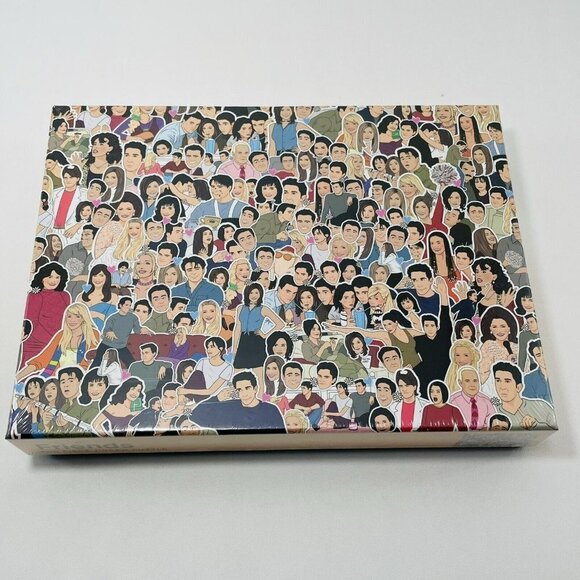 Friends Show Puzzle 500Pcs Jigsaw Character Face Iconic 25th Anniversary Memory - Picture 1 of 12